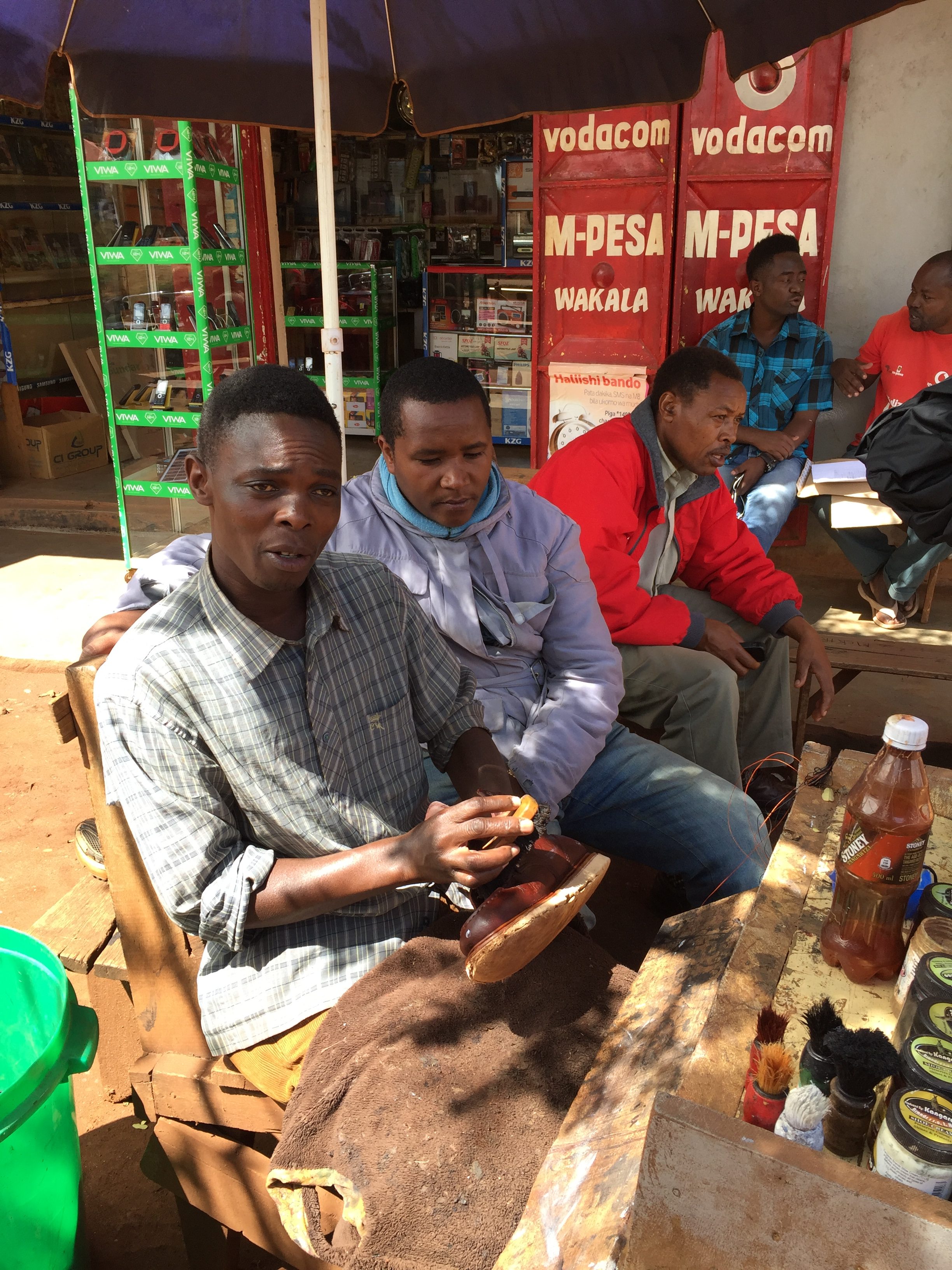 Locals in Karatu Tanzania
