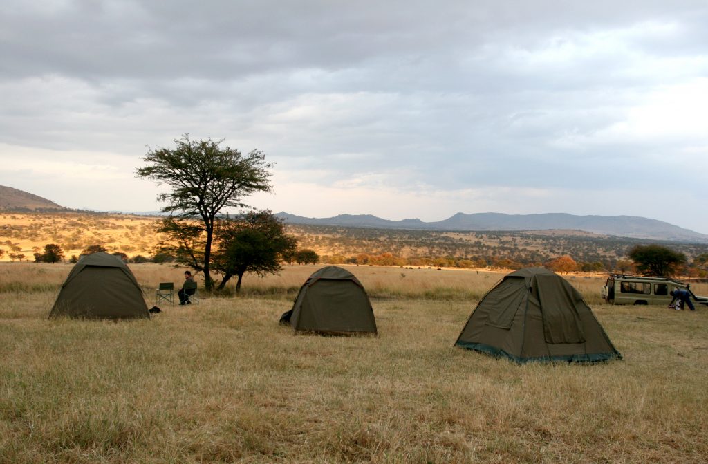 kamperen in Tanzania